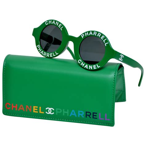 chanel pharrell sunglasses green|authentic Chanel sunglasses sale.